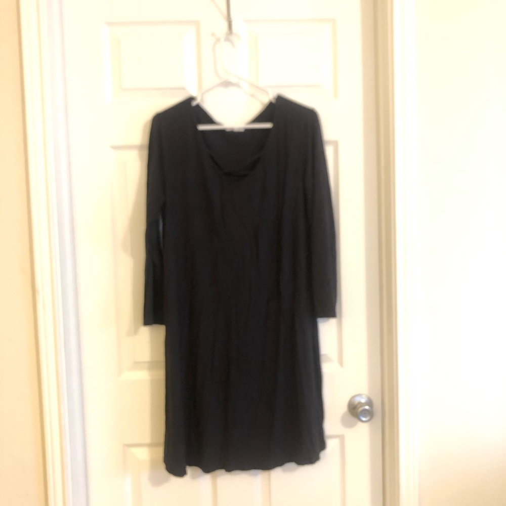 Maurices black t-shirt dress